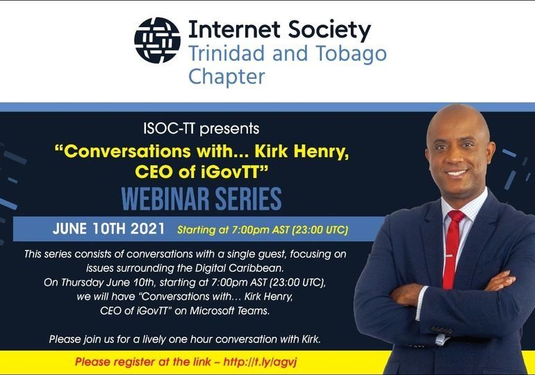 Webinar Series: “Conversations with…Kirk Henry CEO of iGovTT”