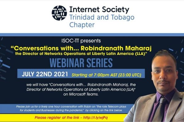 Webinar Series: “Conversations with…Robindranath Maharaj, Director of Network Operations at Liberty Latin America (LLA)”